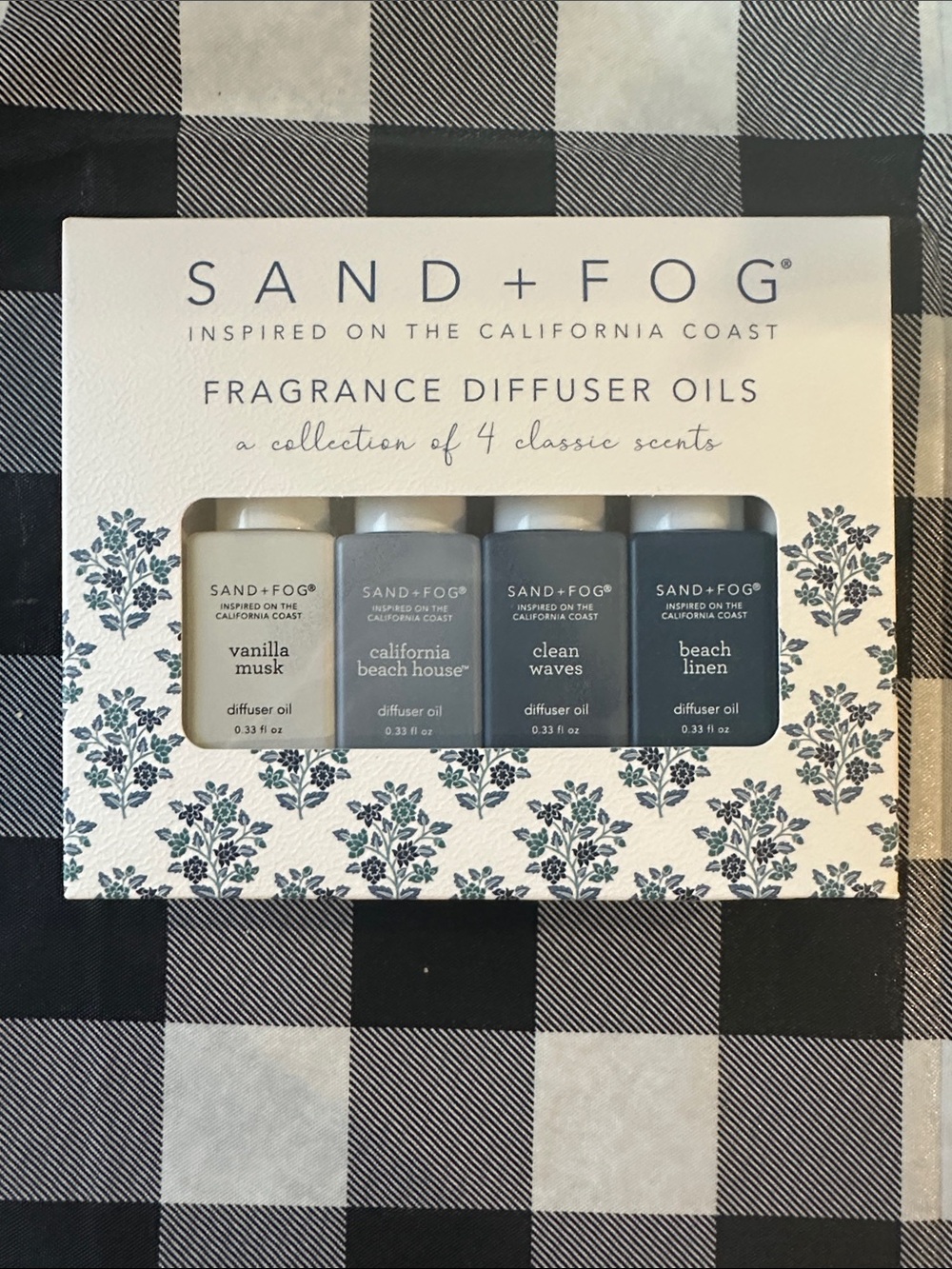 SAND + FOG Fragrance Diffuser Oils - Inspired on the California Coast